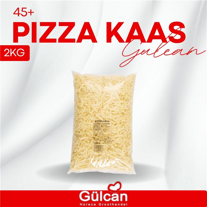 Pizza kaas 45+