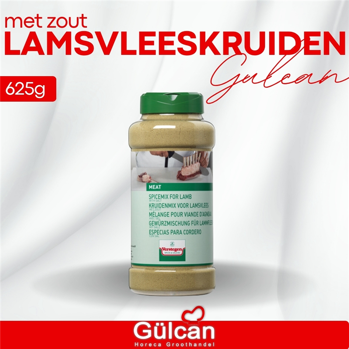 Lamsvleeskruiden Met Zout 625g