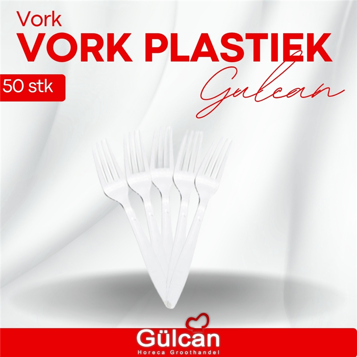 Vork Plastiek 50 Stk