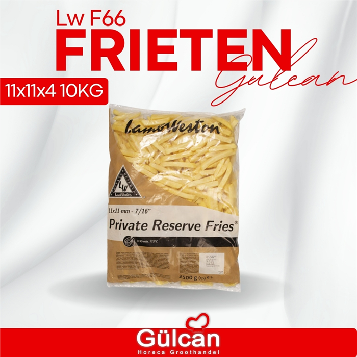 Lw frieten F66 11x11x4 10KG