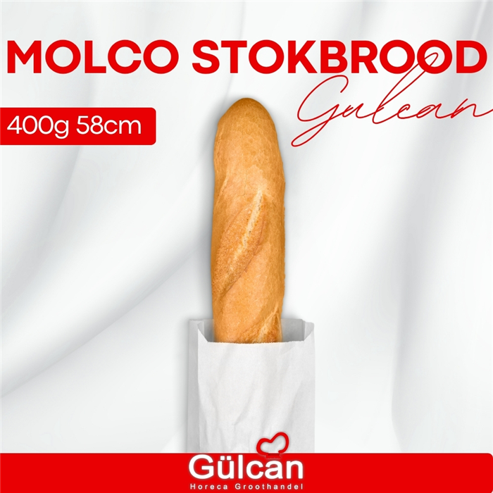 Molco Stokbrood (400g) 58cm 18stk