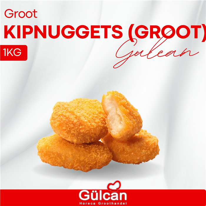 Kipnuggets (groot) 1kg