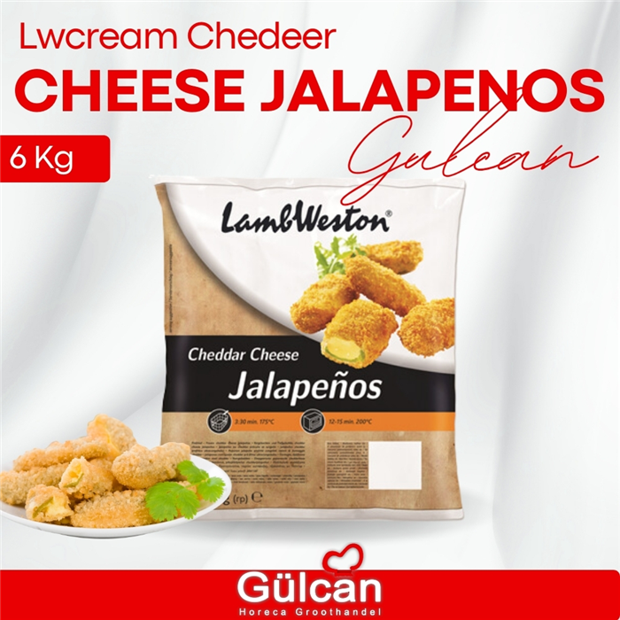 Lwcream Cheddar Cheese Jalapenos 6kg