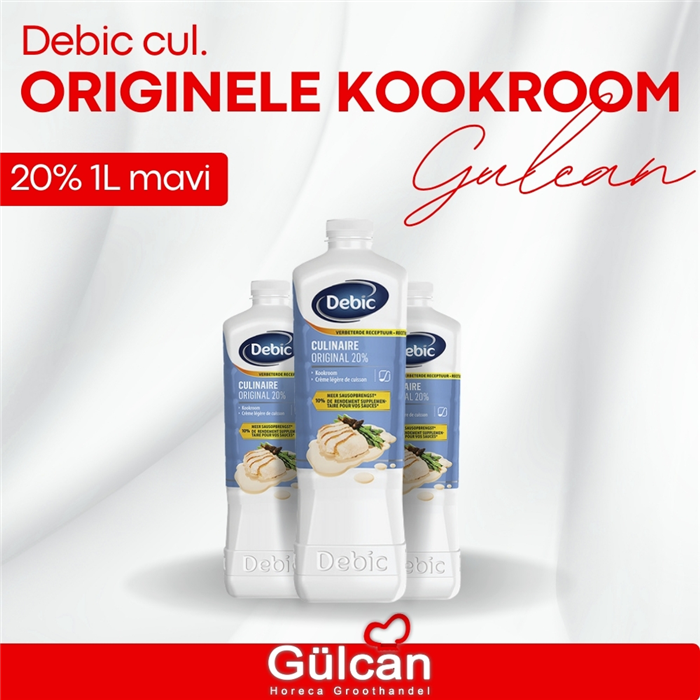 Debic (blauw) Mavi-cul. Originele Kookroom 20% 1l
