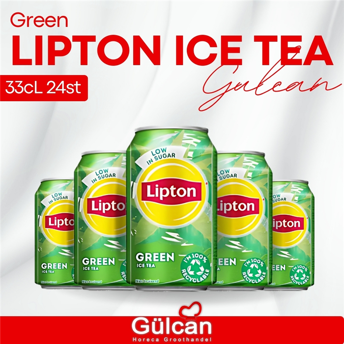 Green Lipton Ice Tea 33cl 24 Stk