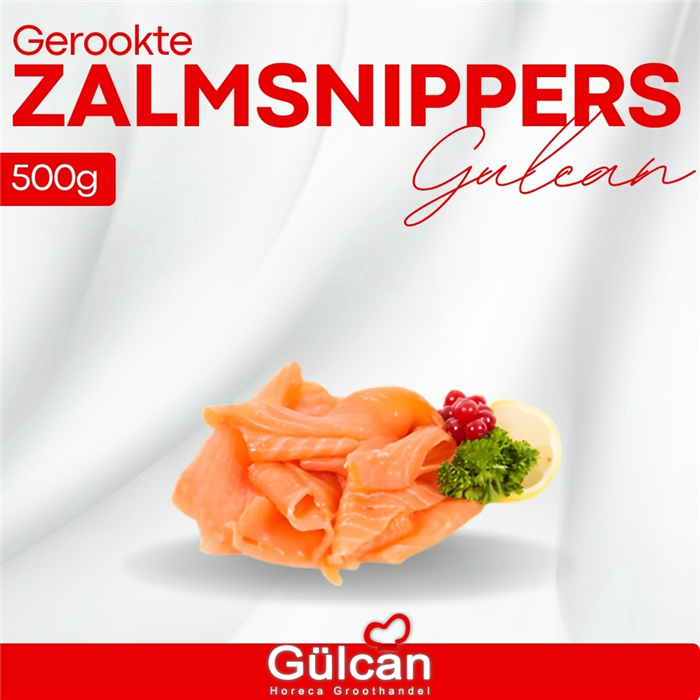Gerookte Zalmsnippers 500g
