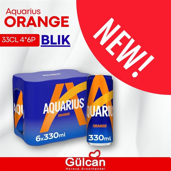 Aquarius Orange 24x33cl