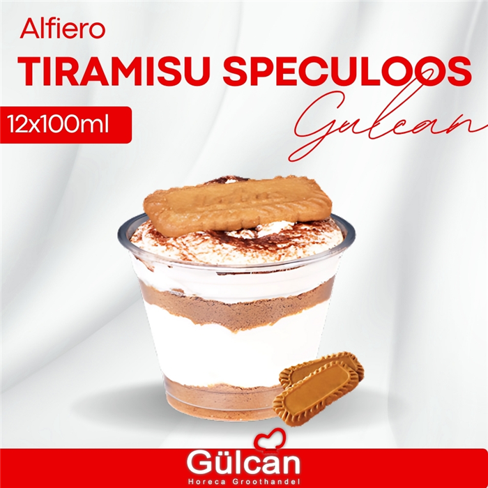 Alfiero Tiramisu Speculoos 12x100ml
