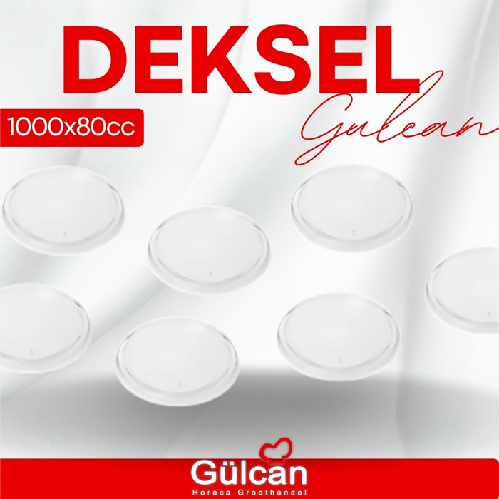 Deksel Voor Saus 80 Cc*1000 Stk