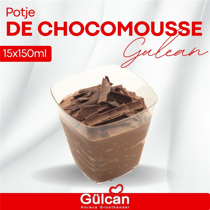 De Chocomousse Potje 15x150ml