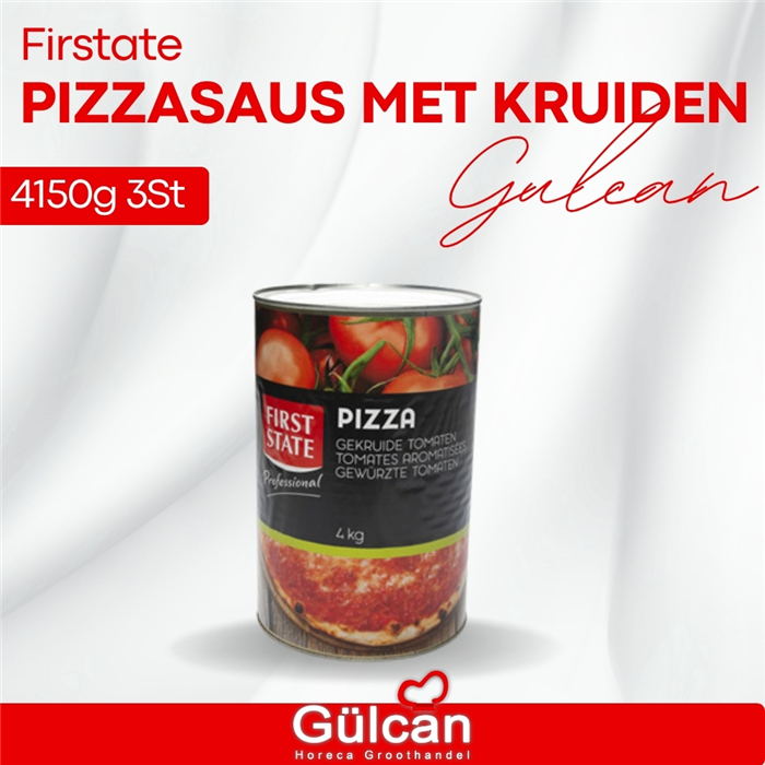 Firstate Pizzasaus Met Kruiden 4150g