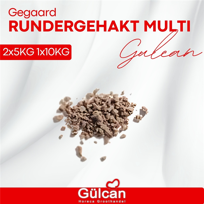 Gegaard Rundergehakt Multi (2x5) - 10kg
