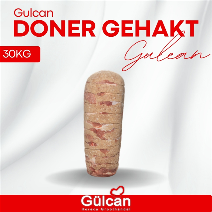 Gulcan Doner Gehakt 30kg
