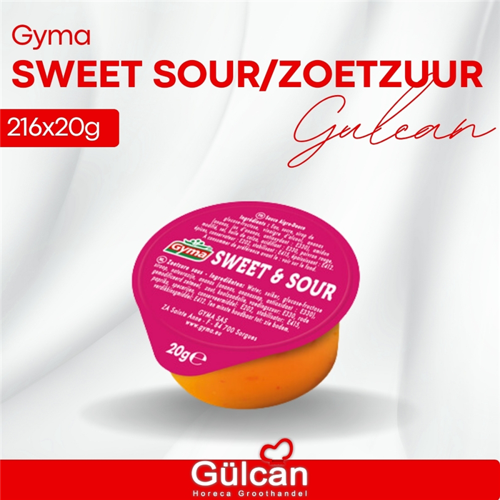 Gyma Sweet Sour/zoetzuur 216x20g