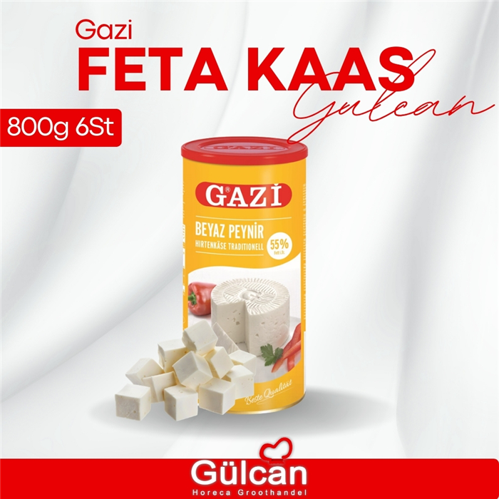 Gazi Feta Kaas 800g