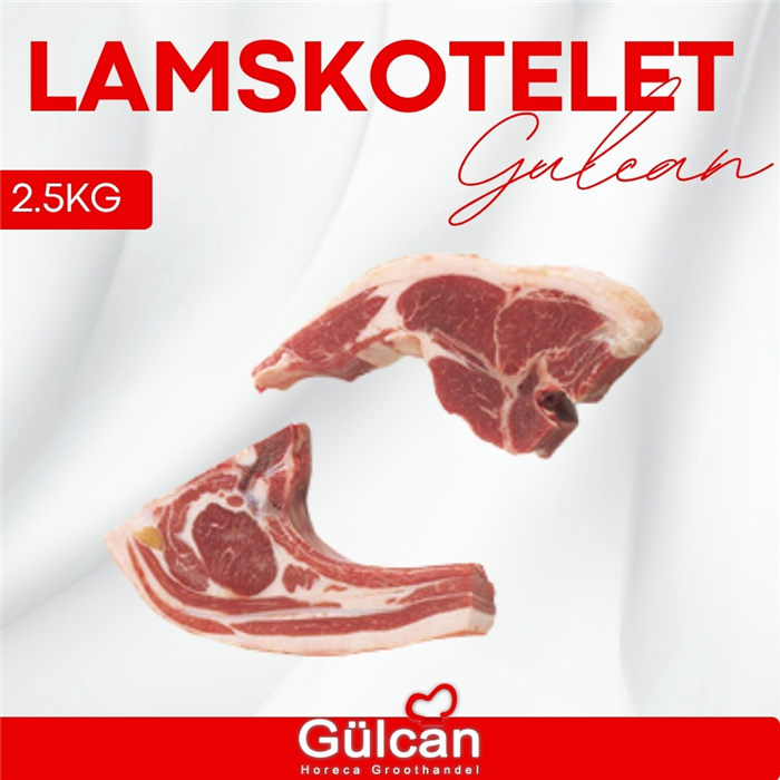 Lamskotelet 2.5kg