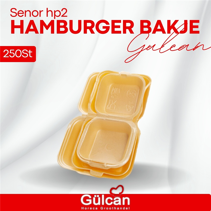 Senor Hamburger Bakje (hp2) 250st