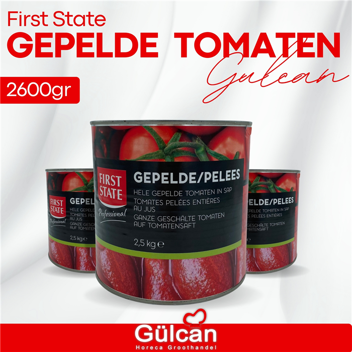 First State Gepelde Tomaten 2600g