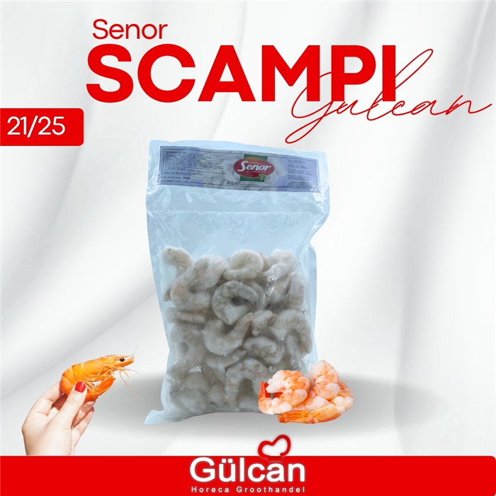 Senor Gepelde Scampi 21/25 1 Kg