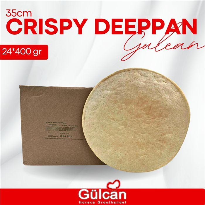 Crispy Deeppan 35 Cm 24*400 Gr