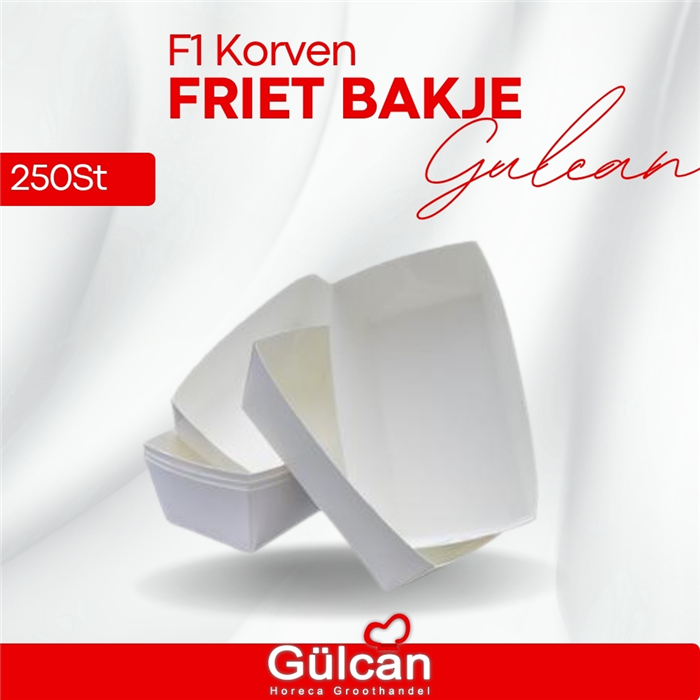 Friet Bakje - F1(611 code) Korven 250st