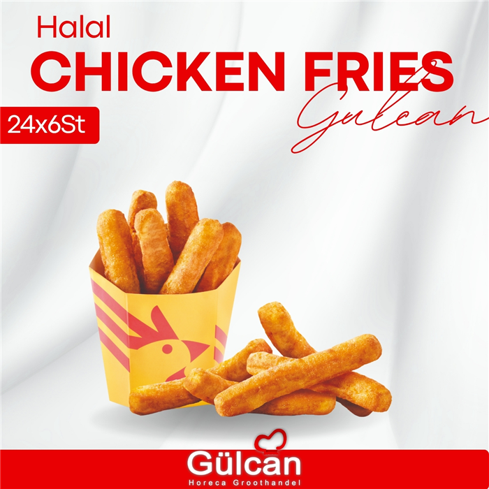 HIZLI CHICKEN FRIES HALAL 24x6ST