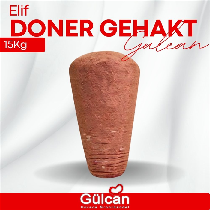 Elif Doner Gehakt (kebab) 15kg