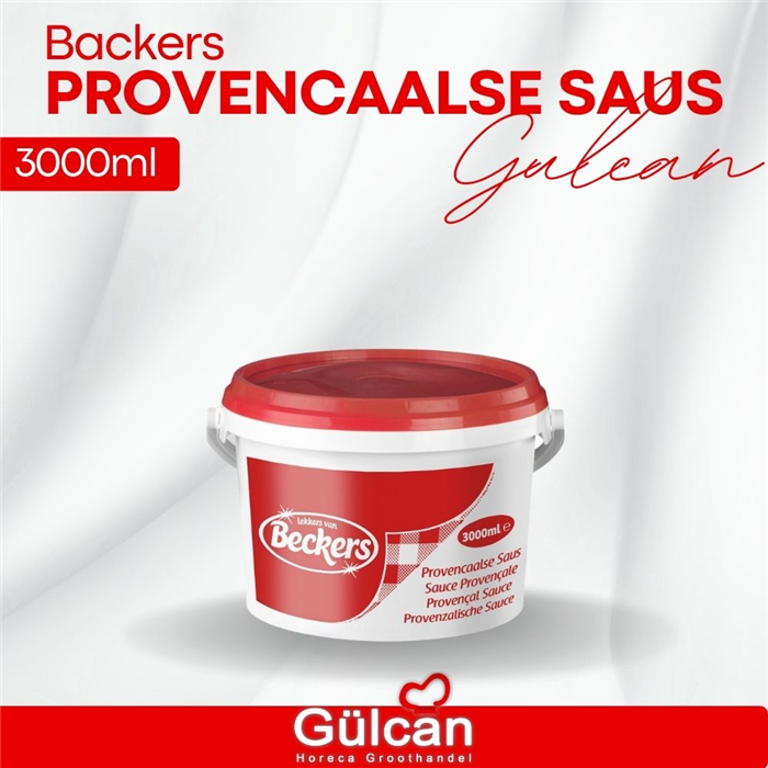 Backers Provencaalse Saus 3000ml
