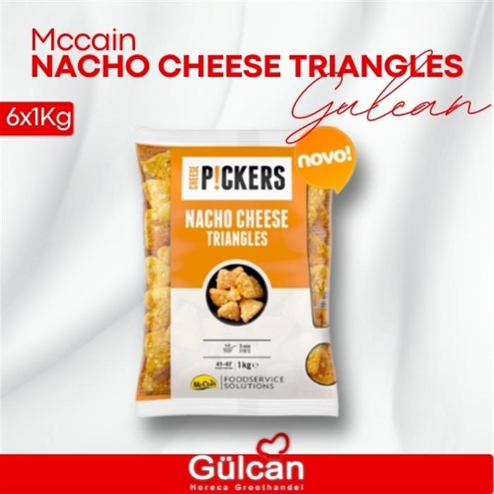 MCCAIN NACHO CHEESE TRIANGLES 6*1KG