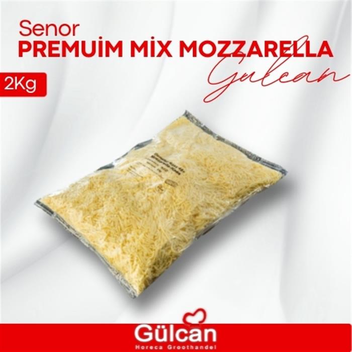 Premuim Mix Mozzarella Kaas 2kg
