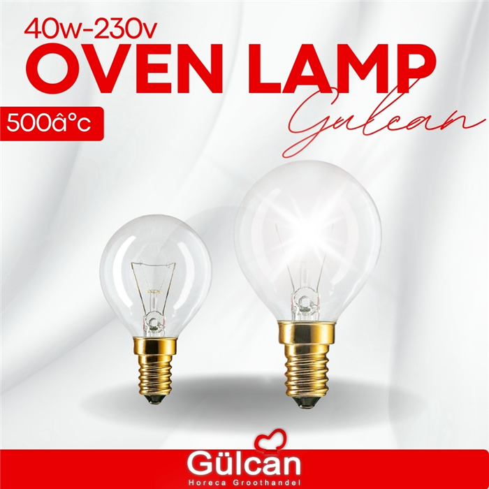 Oven Lamp 40w-230v - 500â°c