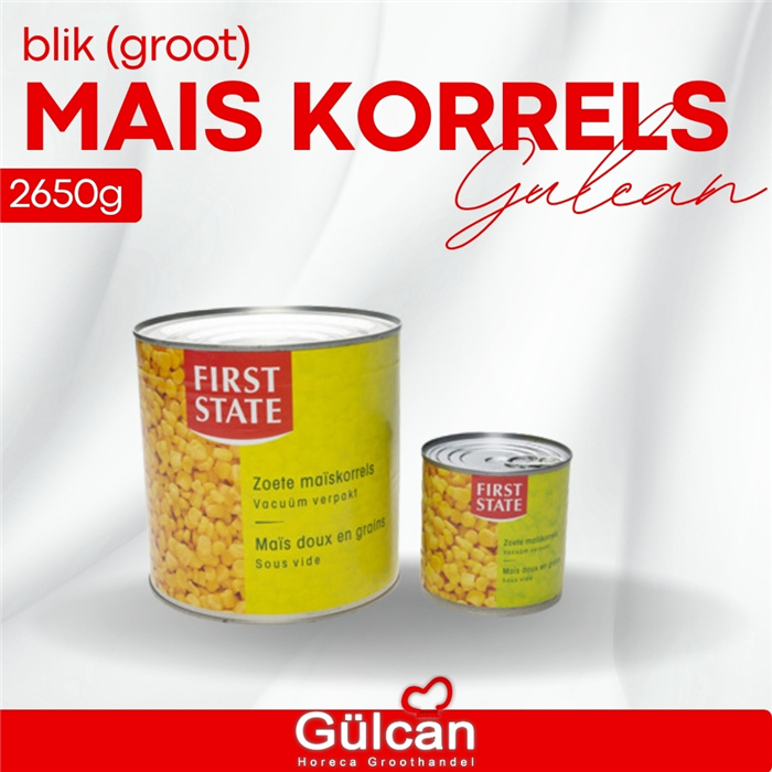 Mais Korrels Blik (groot) 2650g