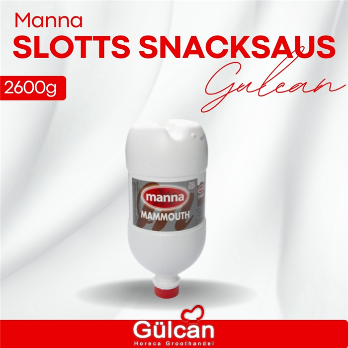 Manna Slotts Snacksaus 2600g
