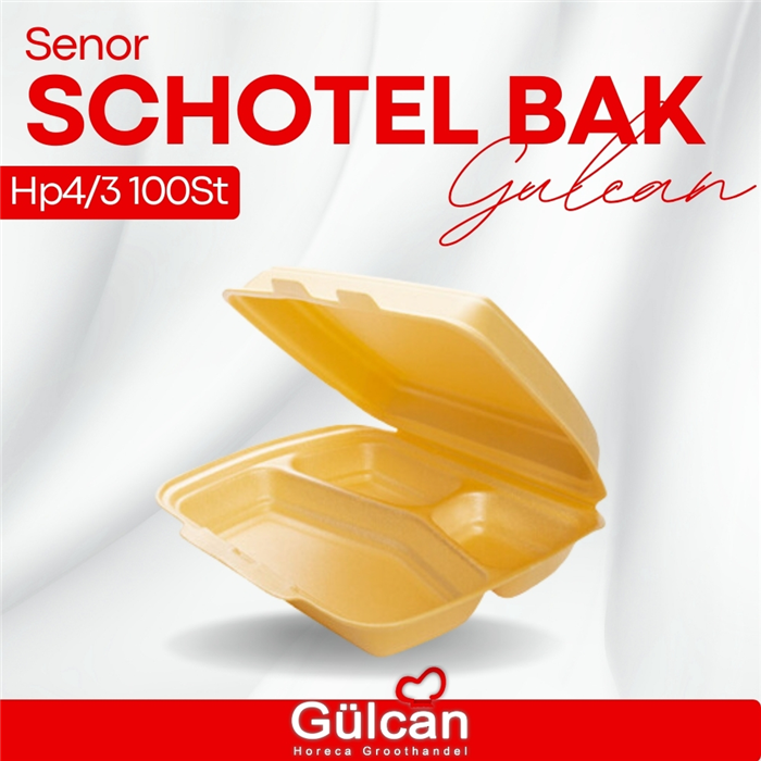 Senor Schotel Bak (hp4/3) 200 Stk