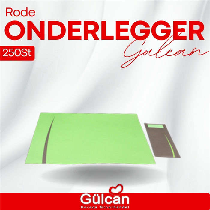 Rode Onderlegger 500st