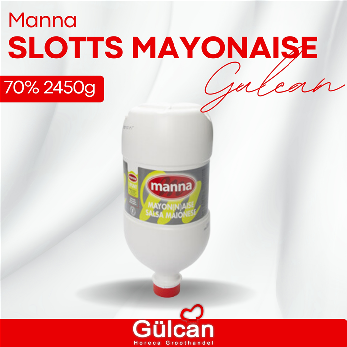 Manna Slotts Mayonaise 70% 2450g