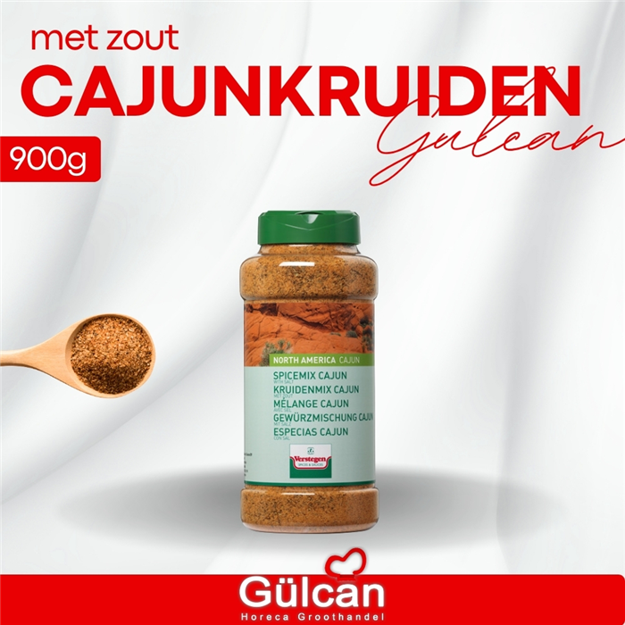 Cajunkruiden Met Zout 900g