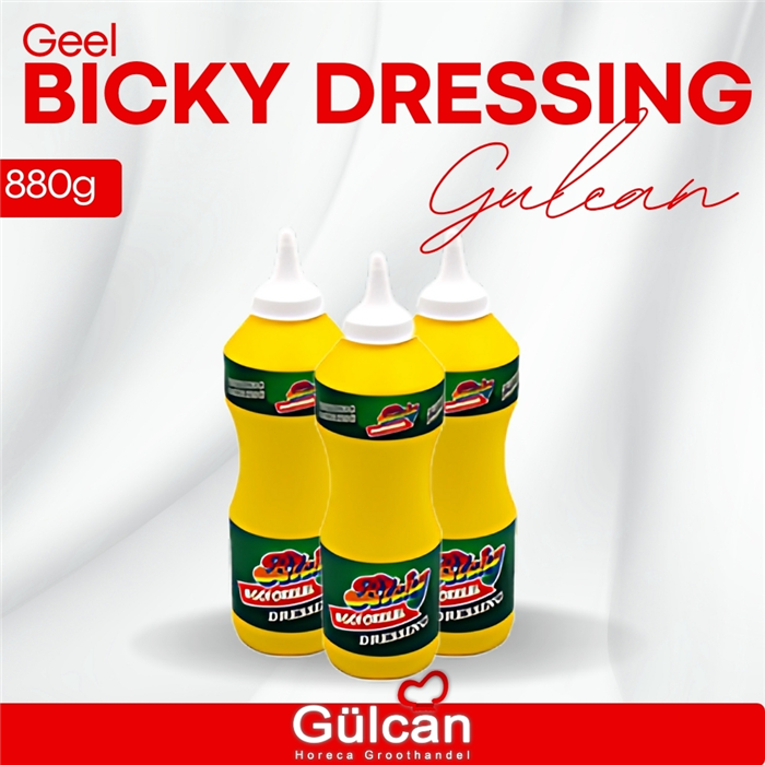 Bicky Dressing (geel) 880g