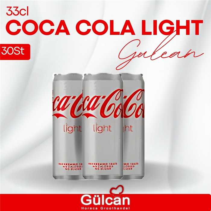 coca Cola Light 33cl 24 stk