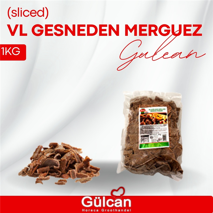 Gesneden Merguez (sliced) 1kg