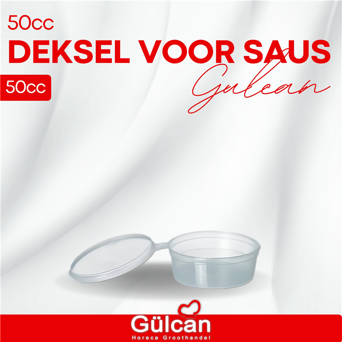 Deksel Voor Saus 50cc * 1000st