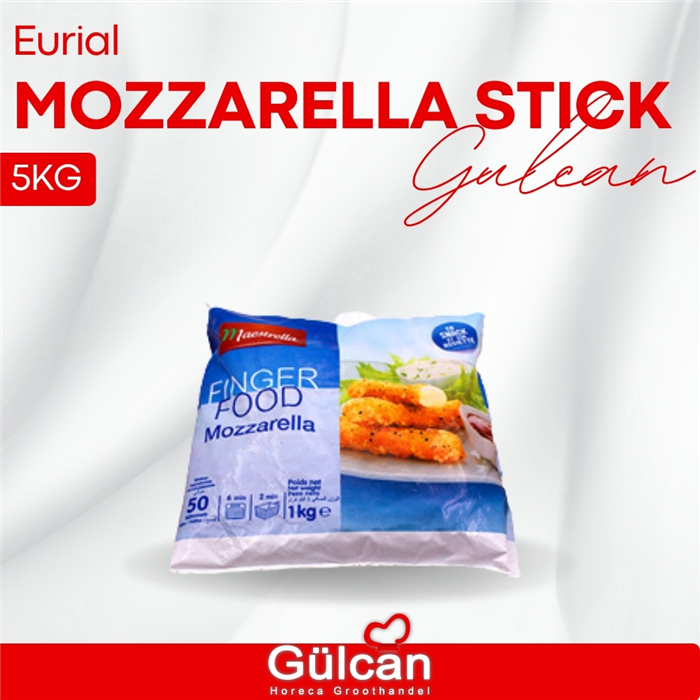 Eurial Mozzarella Stick 5kg